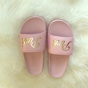 Brand new pink slides